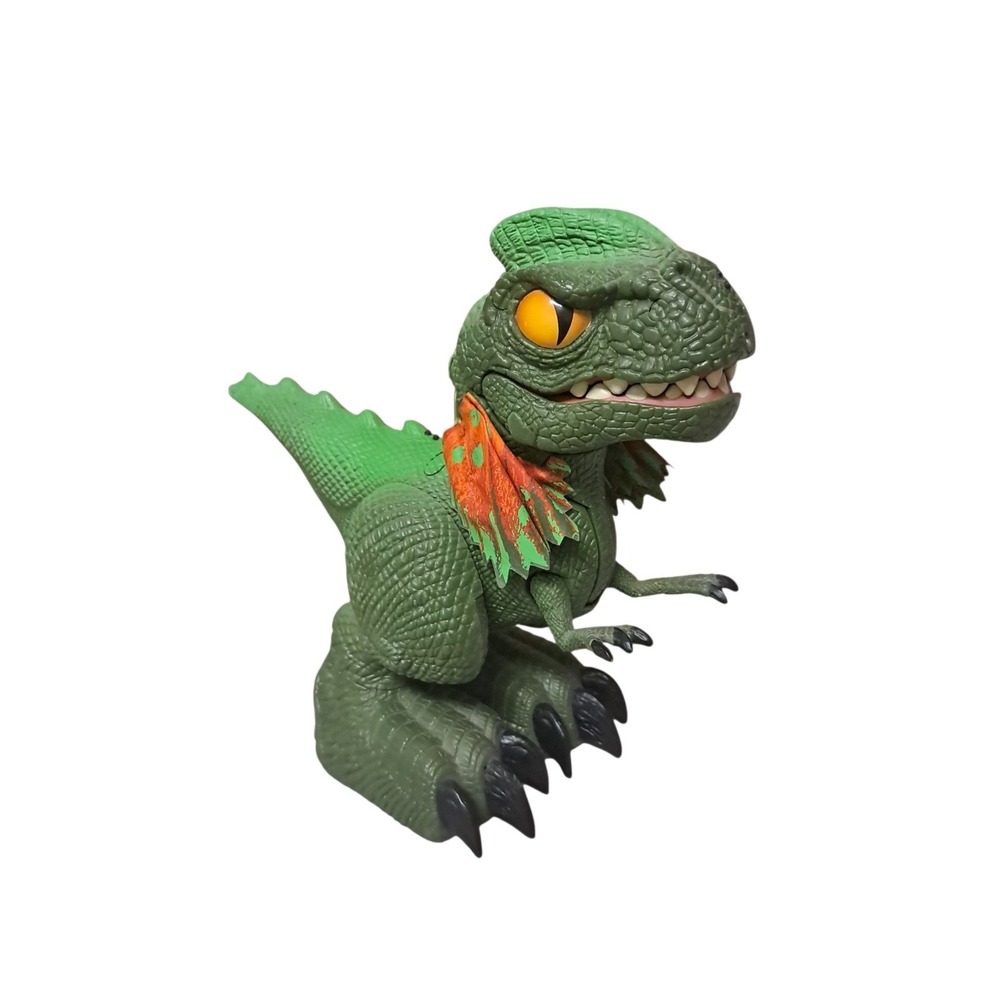 Mattel Screature Interactive Dinosaur Toy 2008 Tested Works Dilophosaurus